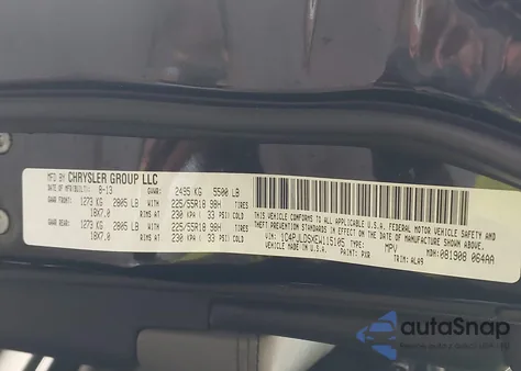 2014 Jeep Cherokee Limited z USA, uszkodzony, nr VIN 1C4PJLDSXEW115105